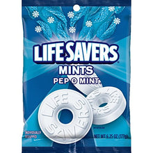 Load image into Gallery viewer, Life Savers Pep O Mint Candy Bag, 6.25 ounce
