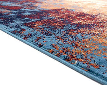 Load image into Gallery viewer, Luxe Weavers Howell Collection Abstract 8x10 Blue Area Rug

