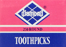 Load image into Gallery viewer, Diamond Round Toothpick Tray, 250 Count
