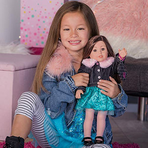 Adora 18-inch Doll, Amazing Girls Emma Sparkles (Amazon Exclusive)