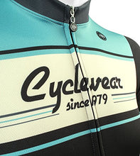 Load image into Gallery viewer, ATD Designer 1979 Retro Active Cycling Jersey - Made in The USA (XX-Large, Green)
