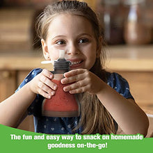 Load image into Gallery viewer, haakaa Yummy Pouch Reusable Baby Food Pouch, Baby Food Storage Toddler Kids Squeezable Pouch, Washable Freezer - Make Homemade Organic Food for Babies/Toddlers, 4.4oz, 2 Pack
