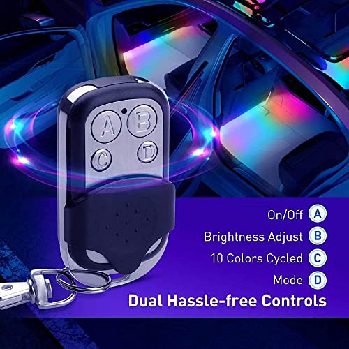 Load image into Gallery viewer, Govee Interior Car Lights with Smart App Control, RGBIC Car Lights with Music Sync Mode, DIY Mode and Multiple Scene Options, 2 Lines Design Car LED Lights for Cars, Trucks, SUVs