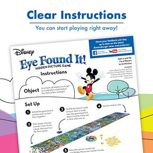 Ravensburger World of Disney Eye Found It Board Game for Boys and Girls Ages 4 and Up - A Fun Family Game You'll Want to Play Again and Again