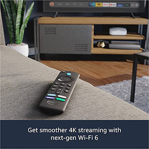 Introducing Fire TV Stick 4K Max streaming device, Wi-Fi 6, Alexa Voice Remote (includes TV controls)
