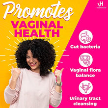 Load image into Gallery viewer, vH essentials Probiotics with Prebiotics and Cranberry Feminine Health Supplement - 60 Capsules
