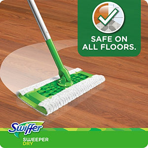 Swiffer Sweeper Dry Sweeping Pad, Multi Surface Refills for Dusters Floor Mop with Febreze Lavender Scent, 26 Count (Pack of 2)