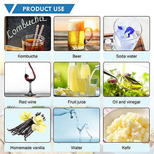 Load image into Gallery viewer, 8oz Swing Top Bottles - Glass Beer Bottle with Airtight Rubber Seal Flip Caps for Home Brewing Kombucha, Beverages, Oil, Vinegar, Water, Soda, Kefir (9 Pack)
