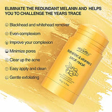Load image into Gallery viewer, Turmeric Clay Stick Mask Organic Vitamin C Purifying Clay Mask Blackhead Cleansing Healing Clay Mud Mask Deep Clean Pore Improve Skin Acne Scars Facial Mask With Blackhead Remover Extractor ToolS
