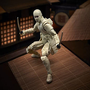 G.I. Joe Classified Series Snake Eyes: G.I. Joe Origins Storm Shadow Action Figure 17, Premium 6-Inch Scale Toy with Custom Package Art , White