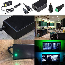 Load image into Gallery viewer, ARyee 12V 5A 60W AC DC Switching Power Supply Adapter - Wall Wart Transformer Charger for DC12V CCTV Camera LED Strip Light,60 Watt Max
