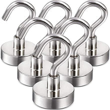 Load image into Gallery viewer, Magnetic Hooks, Facilitate Hook for Cruise, Home, Kitchen, Workplace, Office and Garage, Pack of 6

