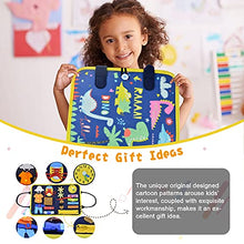 Load image into Gallery viewer, Busy Board, Montessori Toys Sensory Activity Developing Board for Fine Motor Skills, Sensory Toys Learning Board for Toddlers, Travel Toys for Plane and Car, Gifts for 2-6 Year Old Boys &amp; Girls

