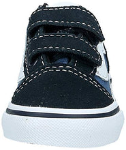 Load image into Gallery viewer, Vans Boy's Old Skool V-K, Navy, 8 M Toddler
