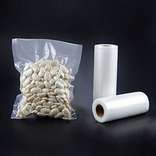 Load image into Gallery viewer, Vacuum Sealer Rolls, Sous Vide Bags, 2-pack 11 Inch x 50 Ft, Commercial Grade Food Vac Storage &amp; Seal Airtight Vacume Saver - BPA Free
