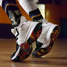 Load image into Gallery viewer, ASHION Kids Basketball Shoes Boys Girls High-Top Sneakers Non-Slip Sport Shoes(Little Kid/Big Kid)
