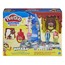 Load image into Gallery viewer, Play-Doh Kitchen Creations Drizzy Ice Cream Playset Featuring Drizzle Compound &amp; 6 Non-Toxic Colors
