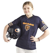 Load image into Gallery viewer, Franklin Sports Chicago Bears Kids Football Uniform Set - NFL Youth Football Costume for Boys &amp; Girls - Set Includes Helmet, Jersey &amp; Pants - Large

