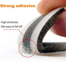 Load image into Gallery viewer, 32.8 Ft Self Adhesive Seal Strip Weatherstrip for Windows and Doors House Soundproofing,Windproof,Dustproof,Stronger Stickiness,0.35 Wide X 0.2 inch Thick.

