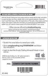 Coding for Kids: Learn to Code Minecraft Mods in Java - Video Game Design Coding Software - Computer Programming Courses, Ages 11-18, (PC, Mac Compatible)