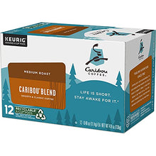 Load image into Gallery viewer, Caribou Coffee Caribou Blend Keurig K-Cups Coffee, 12 Count

