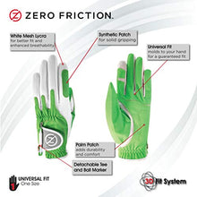 Load image into Gallery viewer, Zero Friction Women's Golf Gloves, Left Hand, One Size Golf, Lime Green
