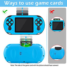 Load image into Gallery viewer, TaddToy 16 Bit Handheld Game Console for Kids Adults, 3.0&#39;&#39; Large Screen Preloaded 230 HD Classic Retro Video Games with USB Rechargeable Battery &amp; 3 Game Cartridges for Birthday Gift for Kids 4-12
