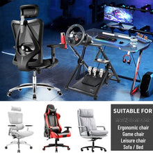 Load image into Gallery viewer, Minneer X PRO G923 Racing Wheel Stand Fit for Logitech Fanatec Thrustmaster, G25 G27 G29 G920 T300 T500 T300RS PS4 Xbox Solid Foldable Gaming Steering Simulator Cockpit. Wheel &amp; Pedals Not Included
