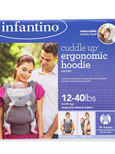 Load image into Gallery viewer, Infantino Cuddle Up Carrier - Ergonomic Bear-Themed, face-in Front Carry and Back Carry, with Removable Character Hood, for Infants and Toddlers, 12-40 lbs
