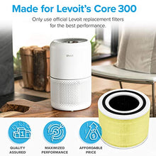 Load image into Gallery viewer, LEVOIT Air Purifier Pet Allergy Replacement Filter, 3-in-1 True HEPA, High-Efficiency Activated Carbon, Core 300-RF-PA, 1 Pack, Yellow
