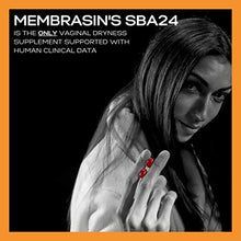 Load image into Gallery viewer, Membrasin Feminine Moisturizer Supplement for Dryness - Natural &amp; Estrogen Free - Daily Oral Supplement Clinically Supported to Help Maintain Natural Feminine Moisture - Aids in Reducing Feminine Area Burning &amp; Itching for Women &amp; Menopause
