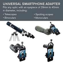 Load image into Gallery viewer, Celestron 81035 Basic Smartphone Adapter 1.25&quot; Capture Your Discoveries, Black
