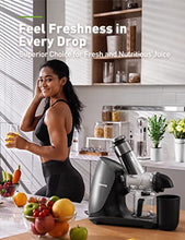 Load image into Gallery viewer, JOYOUNG Juicer Machines with Upgraded Ceramic Auger Masticating Juicer Higher Juice Yield, Slow Juicer 3 inches Large Feed Chute BPA Free Easy to Clean
