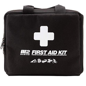 M2 BASICS 300 Piece (40 Unique Items) First Aid Kit | Free First Aid Guide | Emergency Medical Supply | for Home, Office, Outdoors, Car, Survival, Workplace