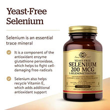 Load image into Gallery viewer, Solgar Yeast-Free Selenium 200 mcg, 250 Tablets - Supports Antioxidant &amp; Immune System Health - Non-GMO, Vegan, Gluten Free, Dairy Free, Kosher - 250 Servings, Unflavored, Standard Packaging
