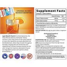 Load image into Gallery viewer, Pure Liposomal Lypo-Absorb Vitamin C (30 Packets) (1,000 mg Vitamin C + 1,000 mg Essential Phospholipids per Packet) by ProHealth. Natural Liposome Delivery for Maximum Absorption and Bioavailability
