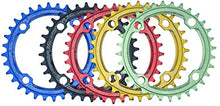 Load image into Gallery viewer, JGbike Elite Round Oval Chainring 104mm BCD 30T 32T 34T 36T 38T Narrow Wide Single Chainring for 8 9 10 11 12 Speed MTB XC Trail e-Bike Fat Bike Mountain Bike Bicycle
