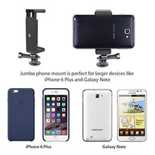 Load image into Gallery viewer, Golf Gadgets - Swing Recording System | Large Device Holder (PHABLET) with Jaws Clamp &amp; Gooseneck Mount. Compatible Large Devices Like iPhone 6/7 Plus, Samsung Galaxy Note, etc.
