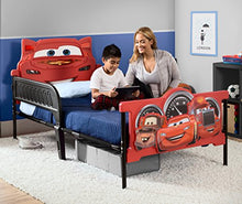 Load image into Gallery viewer, Delta Children Plastic 3D-Footboard Twin Bed, Disney/Pixar Cars
