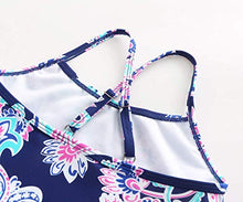 Load image into Gallery viewer, HowJoJo Big Girls Two Piece Tankini Swimsuit Bathing Suit Swimwear Size 14/7-16
