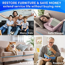 Load image into Gallery viewer, Couch Cushion Support for Sagging Seat, Under Couch Support Board, Saggy Sofa Cushion Support, Firmer ABS Board Cushion Support, Thicker Furniture Couch Slats Seat Saver, 17x66 inch

