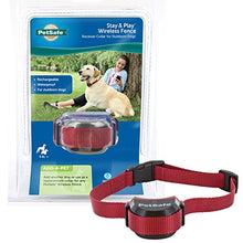 Load image into Gallery viewer, PetSafe Stubborn Dog Stay + Play Wireless Fence Receiver Collar, Waterproof and Rechargeable, Tone and Static Correction
