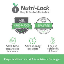 Load image into Gallery viewer, Nutri-Lock Vacuum Sealer Bags. 100 Gallon Bags 11x16 Inch. Commercial Grade Food Saver Bags. BPA Free. Perfect for Sous Vide. Works with FoodSaver.

