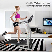 Load image into Gallery viewer, Hurtle Electric Folding Treadmill Exercise Machine - Smart Compact Digital Fitness Treadmill Workout Trainer w/Bluetooth App Sync, Manual Incline Adjustment, for Walking, Running, Gym HURTRD18
