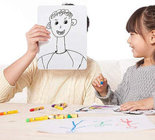 Load image into Gallery viewer, CSLU 2 Pack Dry Erase Lapboard with 2 Erasers, Double Sided Mini Lapboards Portable Learning Board White/Ruled Writeboards, 9”X12”
