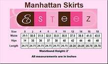 Load image into Gallery viewer, ESTEEZ Jean Skirt for Women Knee Length Manhattan White 8
