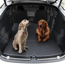 Load image into Gallery viewer, ThinSGO Tesla Model Y Trunk Pet Mat Waterproof Cargo Liner for Dogs Rear Seat Cover for Tesla Model Y
