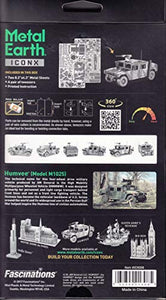 Fascinations ICONX Humvee 3D Metal Model Kit