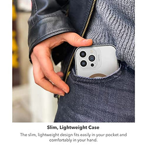 ZAGG Gear4 Milan Snap Case - MagSafe Compatible Clear Case with Beautiful Detailing - for Apple iPhone 13 Pro Max - Rose,702008222