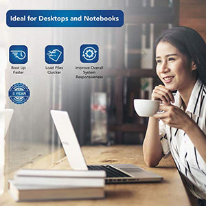 Hyundai | 480GB SSD | SATA III, 3D NAND | 2.5" Internal Solid State Drive for PC (480GB SSD)